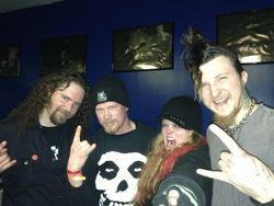 first band pic with new bassist Michael Ariza